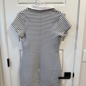 Abercrombie & Fitch Black and White Striped Dress